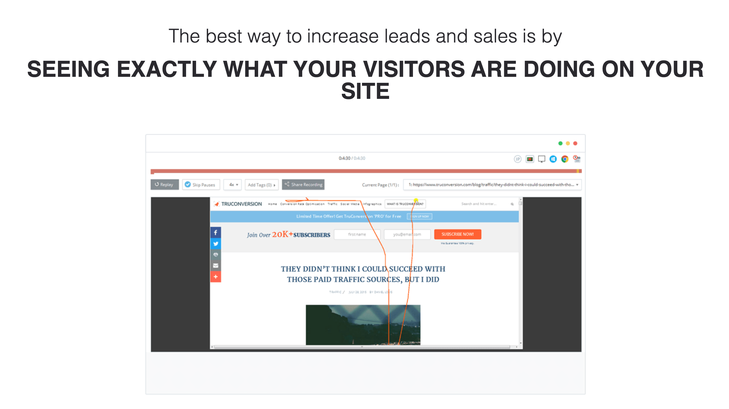 Recordings in TruConversion Pricing
