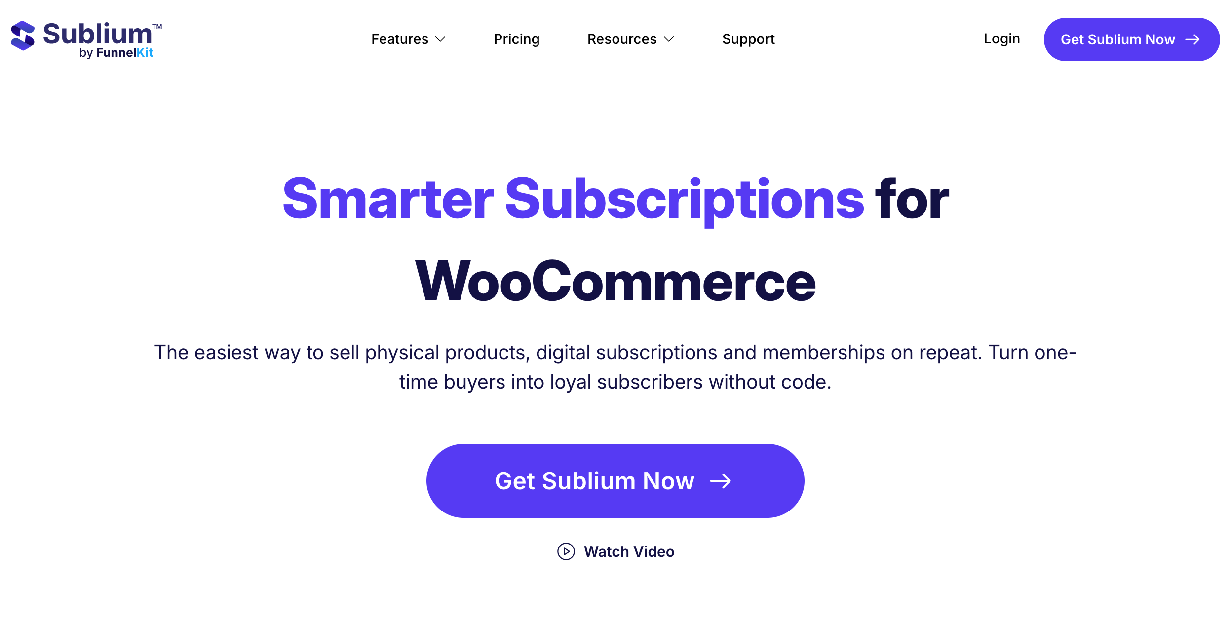 Sublium Subscriptions Plugins for WooCommerce - Best for Growth and Churn Reduction
